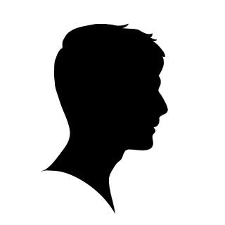 男性シルエット