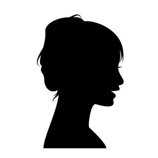 女性シルエット